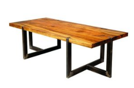 Modern Industrial Dining Table