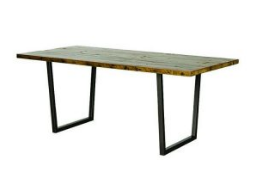 Rustic Industrial Dining Table